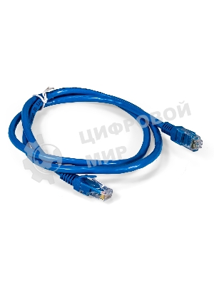 Патч-корд ExeGate UTP-RJ45-RJ45-C6-1M-BL, UTP, cat.6, 1м, синий
