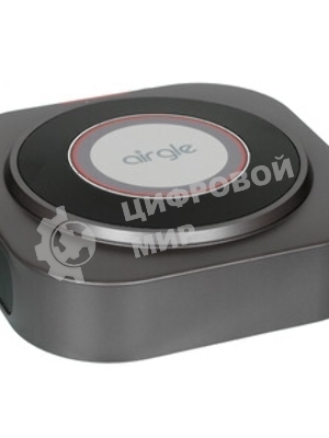 Очиститель воздуха Airgle AG25 чёрный, 9 Вт, 15 м², HEPA-фильтр, угольный фильтр, фотокаталитический фильтр