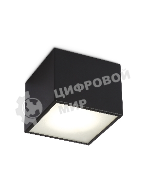 Светильник Ambrella light TN6532 BK черный IP44 GX53 100*100*80