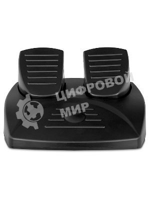Руль SVEN GC-W300 (педали, вибро, лепестки, D-pad, 10 кл, резин. вставки, PC, цифр. и аналог.