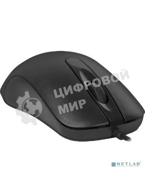 Мышь проводная Defender Classic MB-230 черный, 1600 dpi, USB, кнопки - 4