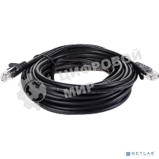 Патч-корд литой AOpen ANP511 10M BK UTP cat.5е 10м черный