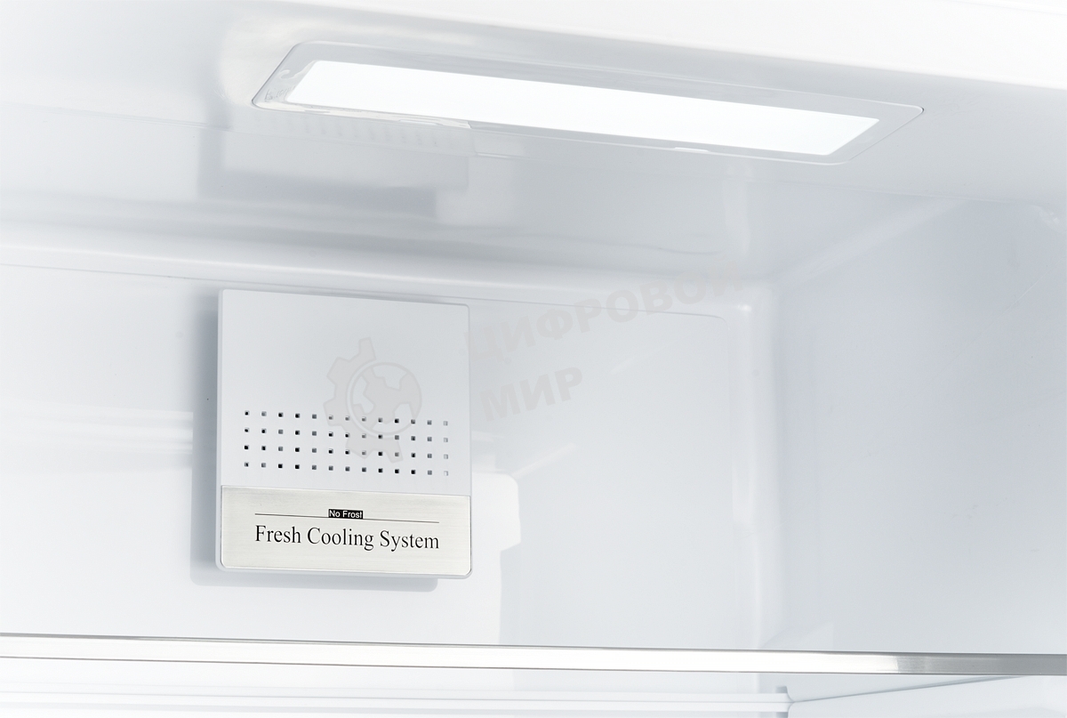 Встраиваемый холодильник Kuppersberg NBM 17863, Габариты(ВхШхГ):178.5x54x54,5; Перенавешиваемые двери, Класс энергопотребления А++ (222 кВт/ч), No-frost, 182л/59л, Уровень шума: 41 Дб