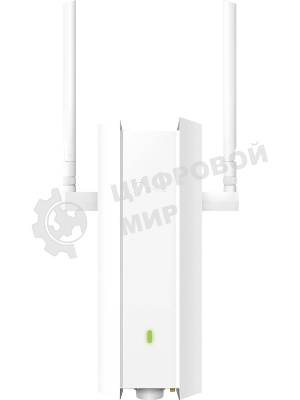 Двухдиапазонная точка доступа TP-Link EAP625-Outdoor HD, для улицы и помещений с поддержкой Wi-Fi 6 AX1800, 1 гиг. порт RJ45, 802.3af/at, Passive PoE (48 В, 0,5 А), IP67, 2 внешние антенны