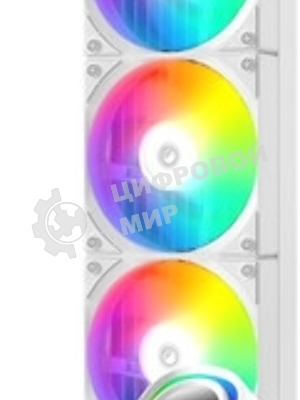 Система жидкостного охлаждения ID-Cooling FX360 TD ARGB Soc-AM5/AM4/1200/1700/1851 черный 4-pin 27.2dB Al+Cu LCD 350W Ret