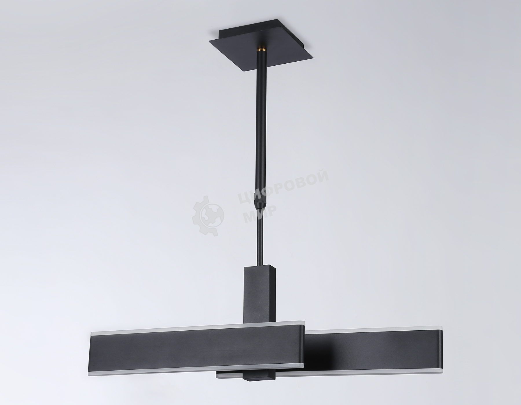 Светильник Ambrella light FA6667 BK черный 42W 3000K-6400K 640*30*900 (Без ПДУ)