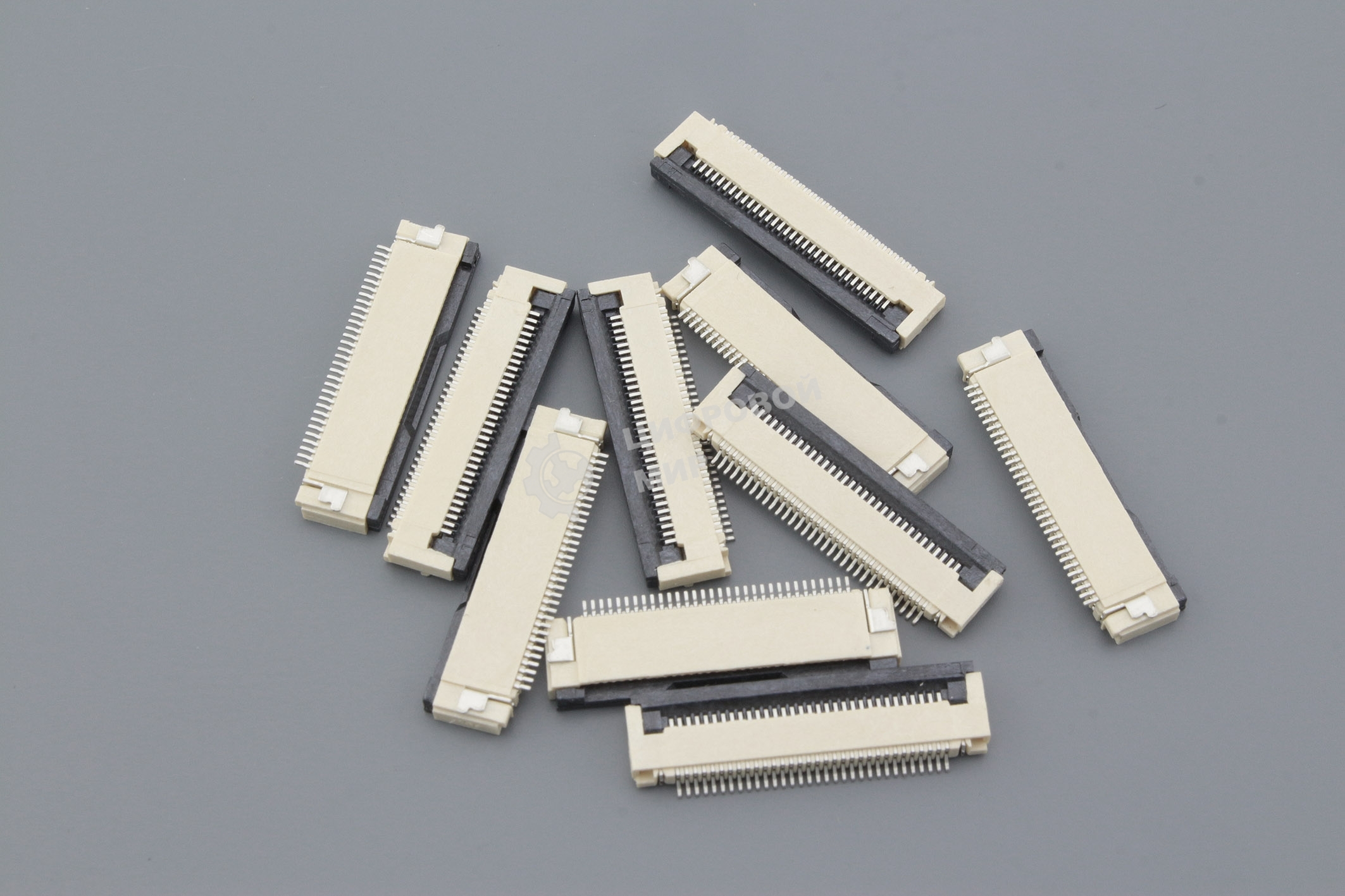 Разъем FPC Flip-Lock 0512-32 32 pin высота 1,2мм шаг 0,5мм 10 шт
