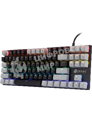 Клавиатура Oklick K600X проводная, USB Type-A, серый