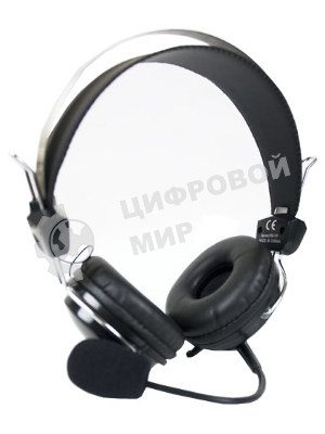 Гарнитура A4Tech HS-7P чёрный, проводная