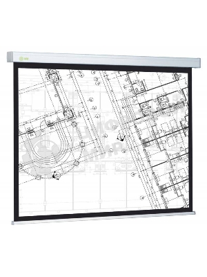 Экран Cactus 124.5x221 см Wallscreen CS-PSW-124x221 16:9 настенно-потолочный рулонный белый