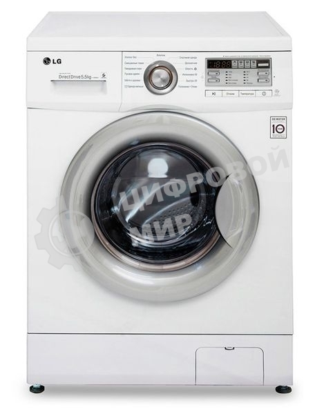 Стиральная машина LG F10B8MD белая, загрузка фронтальная 5.5кг, 1000 об/мин., класс: A