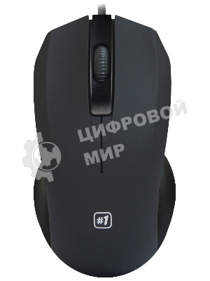 Мышь проводная Defender MM-310 черный, 1000 dpi, USB, кнопки - 3