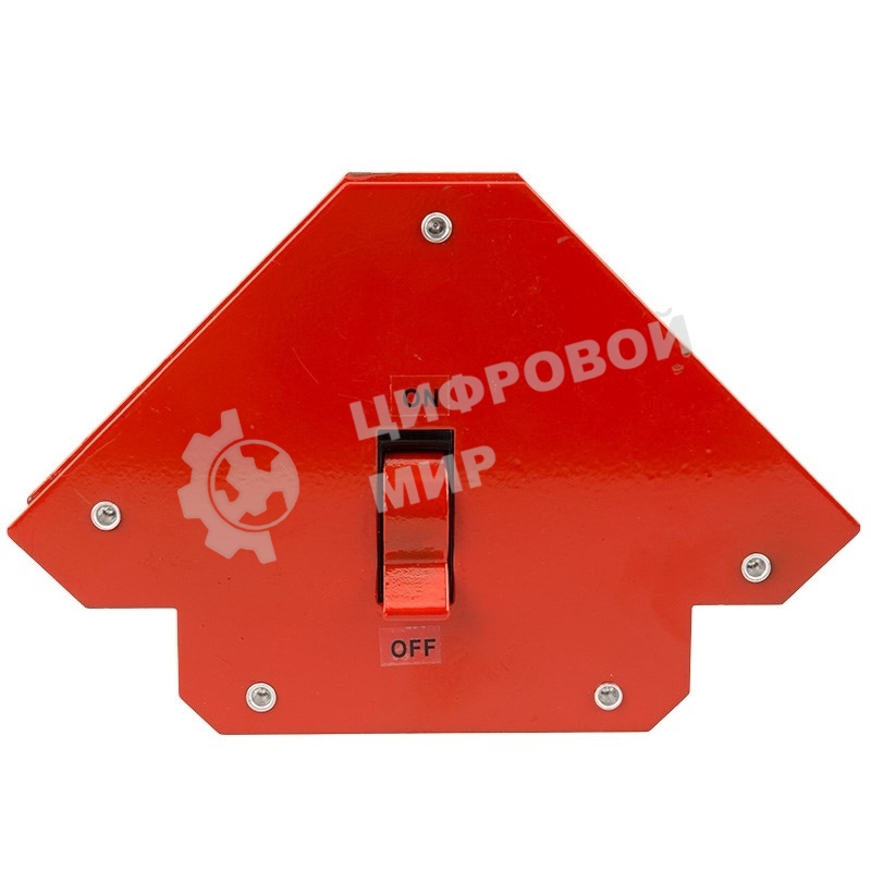 Магнитный угольник-держатель для сварки Rexant отключаемый на 3 угла, усилие 23 кг