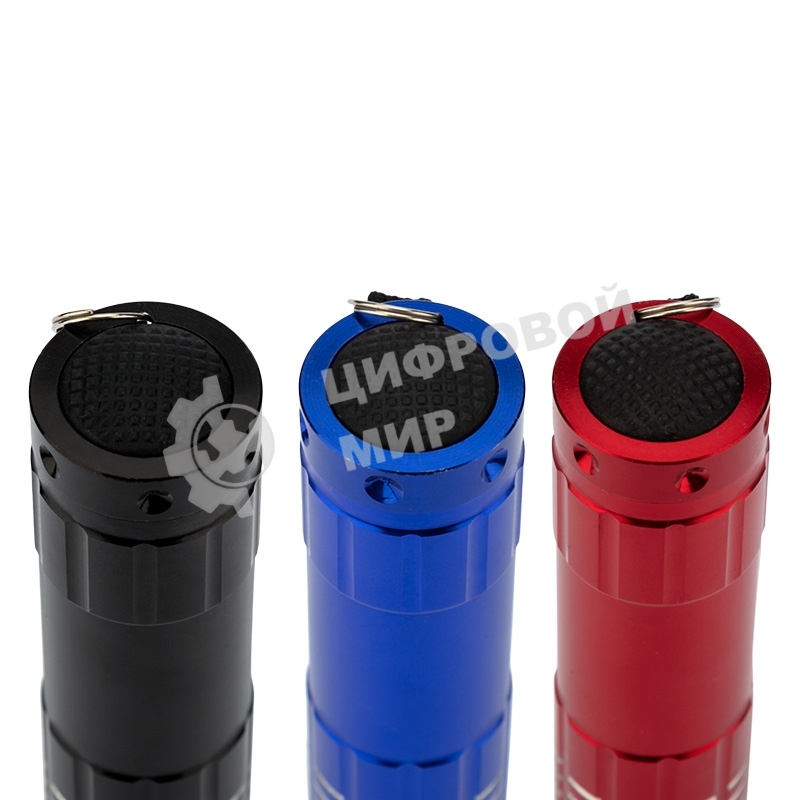 Фонарь Rexant универсальный повседневный СОВ 1.5 Вт, заливающий свет, алюминий, 3 х ААА