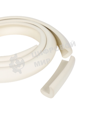 Мягкая универсальная самоклеящаяся лента для крепления на острые края Halsa HLS-S-108W 34х11х2000 мм 1 шт.