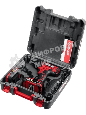 Винтоверт ЗУБР 18В, 2 АКБ (2Ач), в кейсе, ударный. ГВЛ-255-22