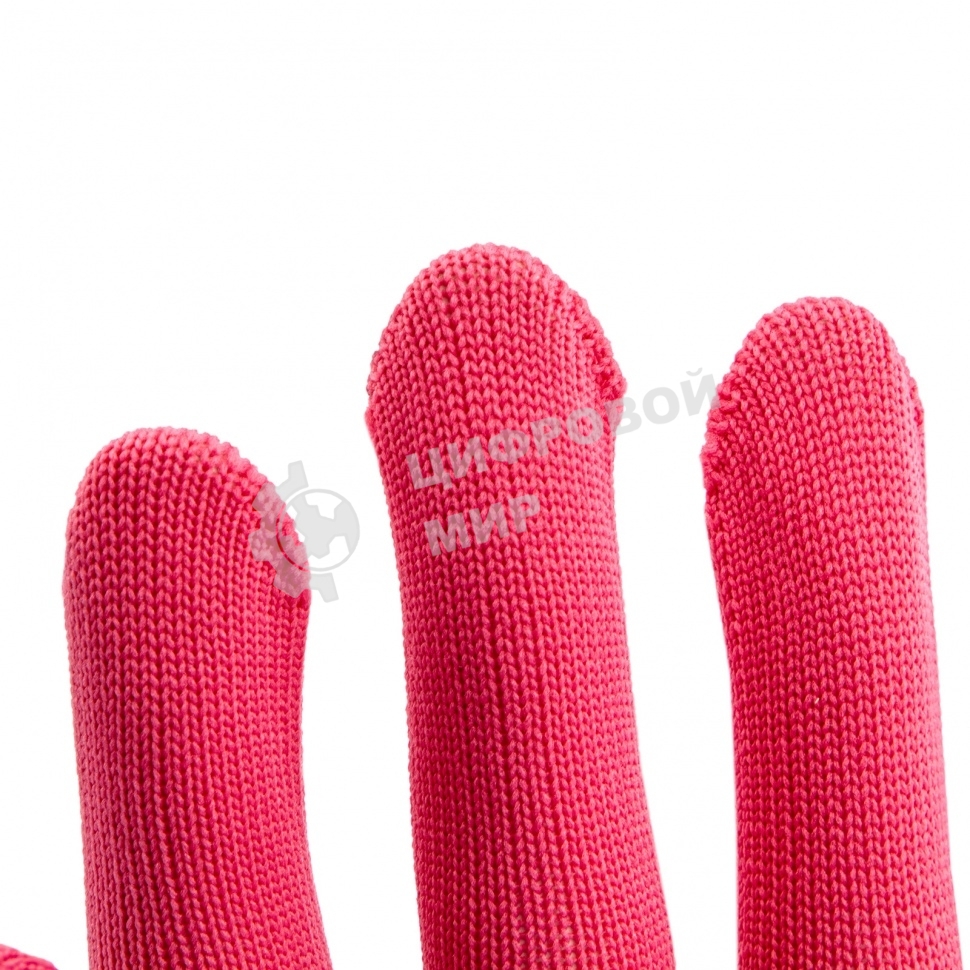 Перчатки из синтетической нити, ПВХ точка, 13 класс, 