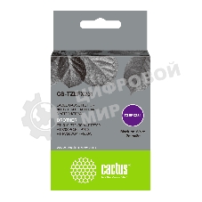 Картридж ленточный Cactus CS-TZEFX231 черный шрифт, белый фон (12 мм, 8 м) для Brother 1010/1280/1280VP/2700VP