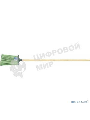 Метла Сибртех полипропиленовая 270х260мм распушеная с черенком