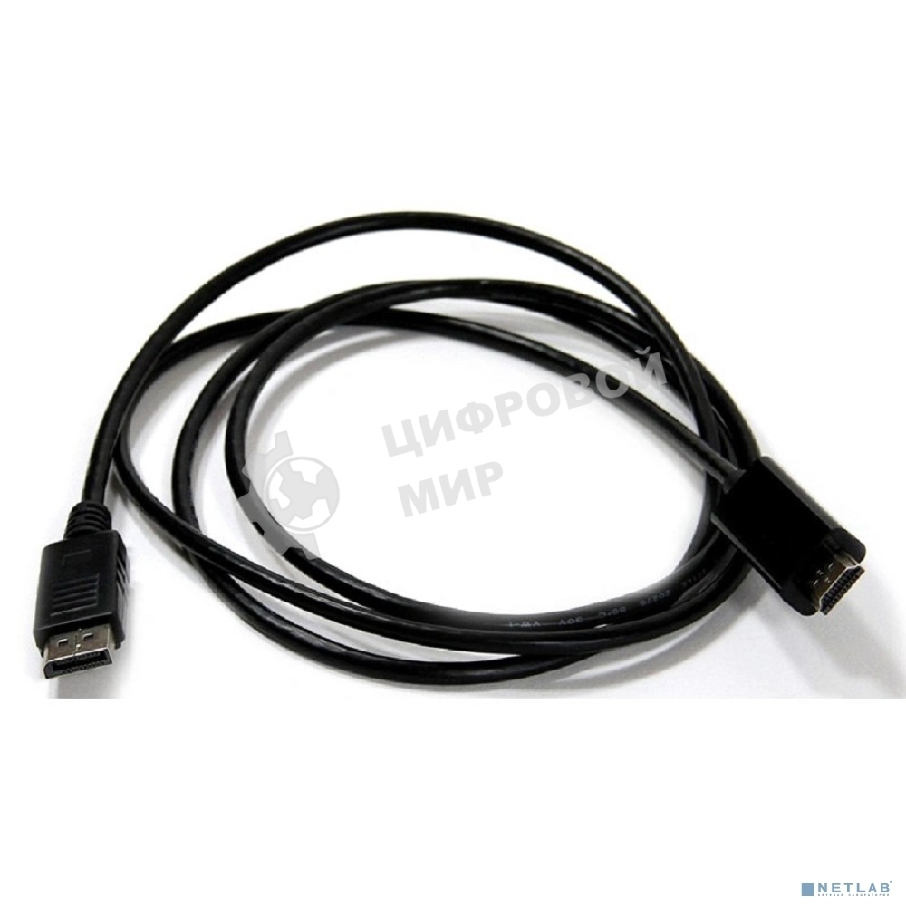 Переходник VCOM CG494-B Кабель-переходник DisplayPort M-> HDMI M 1.8m