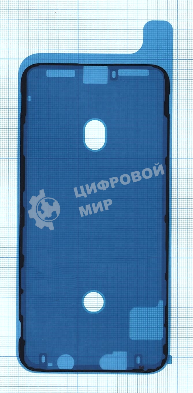 Водозащитная прокладка (проклейка) для iPhone XS MAX, черная