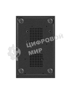 Компьютерный корпус Minitower ExeGate BAA-308M (mATX, без БП, 2*USB, HD Audio, черный)