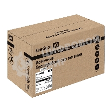 Источник бесперебойного питания ExeGate Smart LB-2200.LCD.AVR.4SH.USB (2200VA/1300W, цветной LCD, AVR, 4*Schuko, USB, батарея 12V 9Ah - 2 шт., металлический корпус, Black)