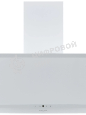 Вытяжка наклонная Krona Irma A 600 White S белый/серебристый, 59.5 см, 1300 куб. м/ч, 65 дБ
