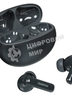 Наушники TWS Huawei FreeBuds 6i (Orca-T100) черный, внутриканальные, Bluetooth, активное шумоподавление, до 8 ч