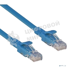 Патч-корд ExeGate UTP-RJ45-RJ45-C6-2M-BL, UTP, cat.6, 2м, синий