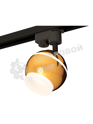 Светильник Ambrella light XT1105007 PYG/SBK/FR золото желтое полированное/черный песок/белый матовый MR16 GU5.3 LED 3W 4200K