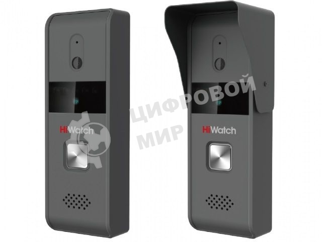 Видеопанель Hikvision DS-D100P монохромный сигнал CMOS цвет панели: темно-серый