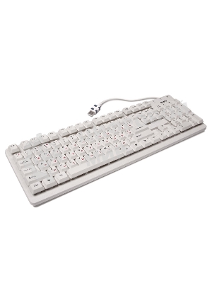 Клавиатура проводная SVEN Standard 301 USB белая