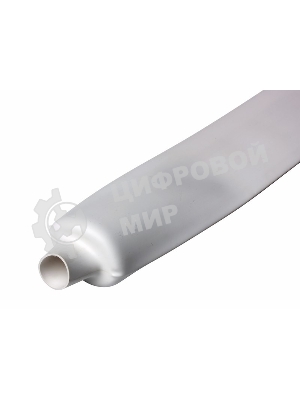 Термоусаживаемая трубка Rexant 40,0/20,0 мм, белая, упаковка 10 шт. по 1 м