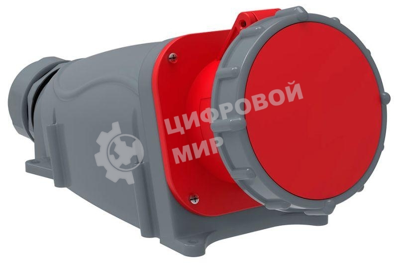 Розетка ОП Magnum 63А 200/346-240/415В 3P+PE+N 6ч ССИ-135 IP67 IEK PSN12-063-5