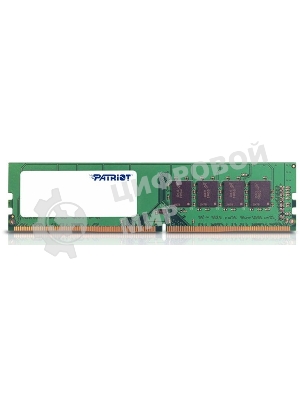 Оперативная память Patriot Signature, DDR4, 4GB (1x4 GB), 2400 MHz, CL17, SO-DIMM