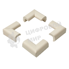 Мягкие накладки-протекторы для мебели (24x8x50 мм) 4 шт.