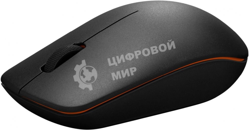 Мышь беспроводная Lenovo 400 черный, 1200 dpi, радиоканал, USB, кнопки - 3
