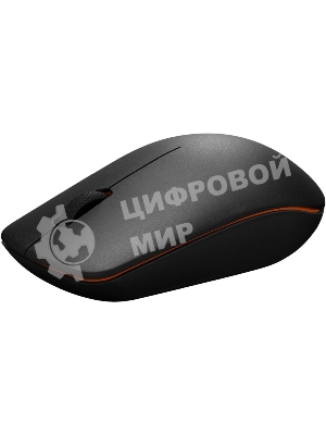 Мышь беспроводная Lenovo 400 черный, 1200 dpi, радиоканал, USB, кнопки - 3