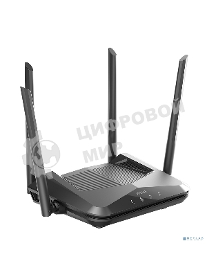 Двухдиапазонный гигабитный Wi-Fi 6 маршрутизатор D-Link DIR-X1530/RU/A1A AX1500 (466526)