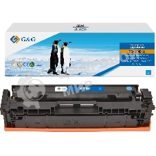 Картридж лазерный G&G GG-CF401A (CF401A) голубой (1400 стр.) для HP CLJ M252/252N/252DN/252DW/M277n/M277DW