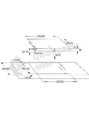 Индукционная варочная панель Gorenje GI6421SYB