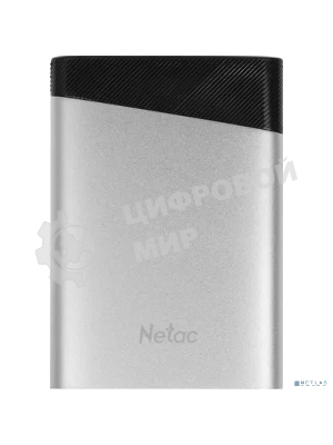 Внешний SSD Netac Z6S 240Gb USB 3.2 Gen 2 Type-C External SSD, R/W up to 550MB/480Mb/s,with USB-C to USB-A cable and USB-A to USB-C adapter