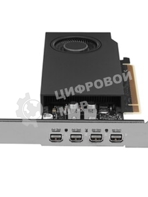 Видеокарта NVIDIA RTX A400 4Gb with ATX and LP brackets PN:900-5G172-2260-000