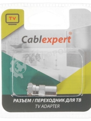 Переходник Cablexpert APL-TVMTVM-01, TV (папа)/TV (папа), блистер