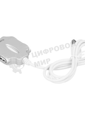 USB-концентратор Buro BU-HUB4-0.5-U2.0-Candy, USB 2.0, USB 4 порта, USB