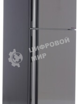 Холодильник Sharp SJXE55PMSL серебристый двухкамерный 388/148л морозилка сверху, No Frost