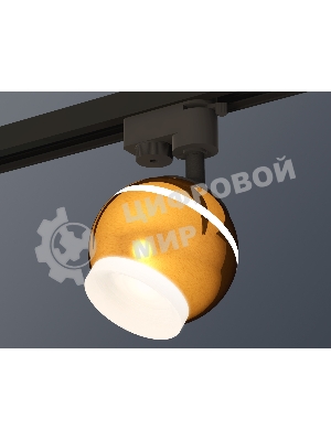 Светильник Ambrella light XT1105007 PYG/SBK/FR золото желтое полированное/черный песок/белый матовый MR16 GU5.3 LED 3W 4200K