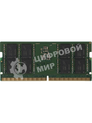 Оперативная память Kingston ValueRAM, DDR5, 32GB (1x32GB), 5600MHz, CL46, SO-DIMM