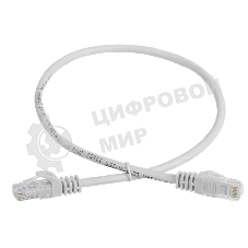 Патч-корд cat.5е UTP 2м сер. GENERICA ITK PC01-C5EU-2M-G